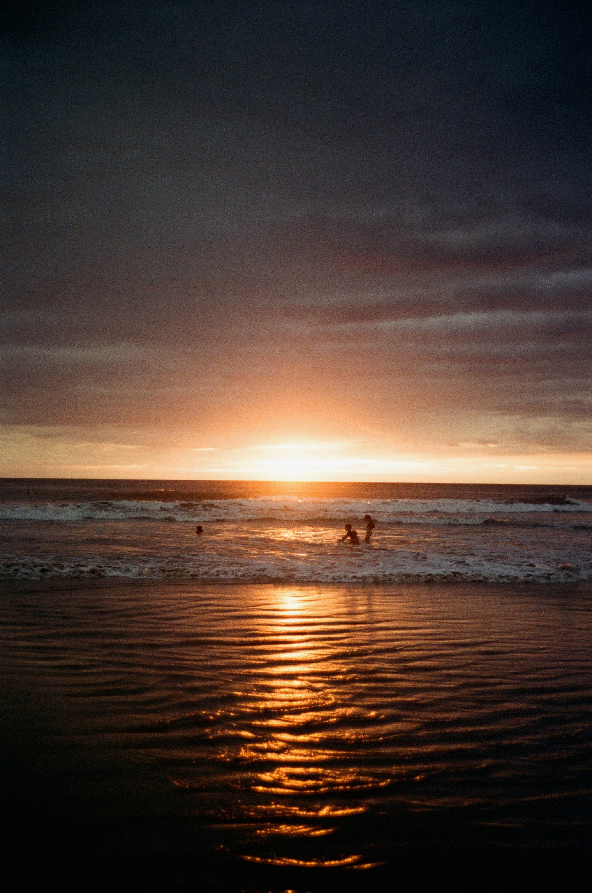 Beautiful Playa Grande Sunset